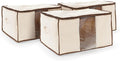 Covermates Keepsakes - Canvas Storage Bag - Premium Canvas - Carrying Handles - Dual Zipper Pulls - Indoor Storage, Natural