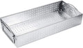 Large Mesh Cutlery Tray- 304 Stainless Steel Kitchen Utensil Drawer Organizer/Silverware Storage Kitchen Utensil Flatware Tray - 12.0x5.5X2.0 Inch