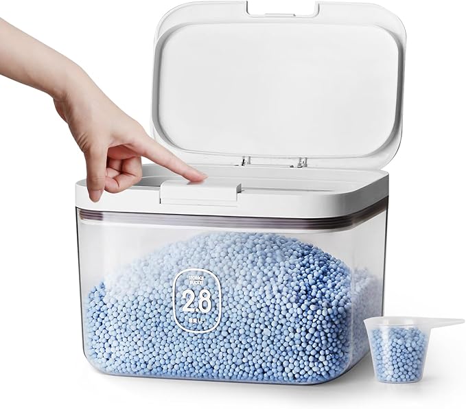 LivLab Flour Storage Container - 2.8L Keep Your Flour Fresh and Conveniently Accessible