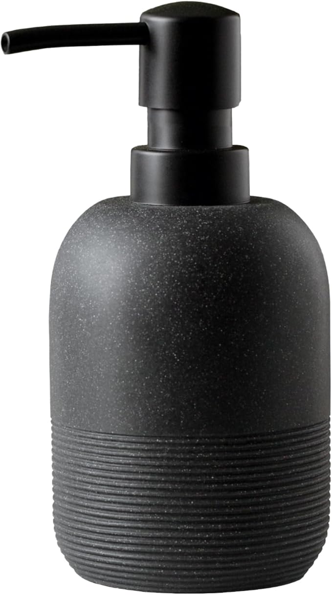 Soap Dispenser Black,Hand Soap Lotion Dispenser for Bathroom Countertop,Soap Dispenser for Kitchen.