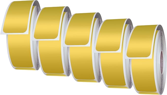 Royal Green Rectangular Color-Coding Labels 3x1-10 Sticker Rolls (75mm x 25mm) - 2500 Pack