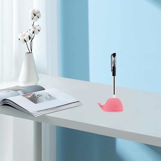 ADOCARN Whale Toothbrush Holder Toothbrush Cover Set Bathroom Accessories 2pcs Set