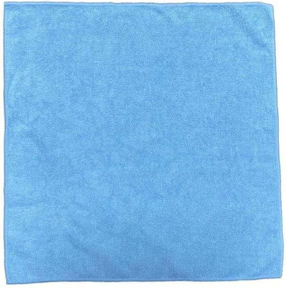 The EveryCart Microfiber Cleaning Cloths, 50 Pack, Multi-Color Blue Yellow Orange Pink, Lint Free Machine Washable, 16 x 16 Inches, Ultra-Absorbent for Home Kitchen Cleaning