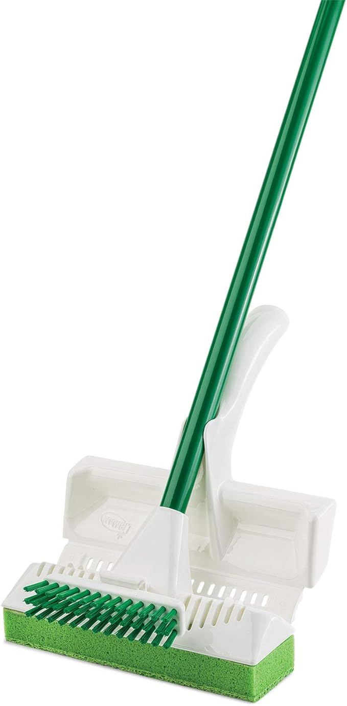 Libman Scrubster Mop Refill Pack, Three #3105 Refills Extra-Absorbent, Cellulose Coated Sponge Replacement Heads for The Libman Scrubster Mop, 3 Pack