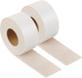 Felt Strips with Adhesive Backing – Furnigear Heavy Duty Cuttable Felt Tape Roll Furniture Pads for Chair Legs - Protecting Hardwood Floors, Chair Wall Protector (Beige, 40 x 2 x 0.14 Inch)