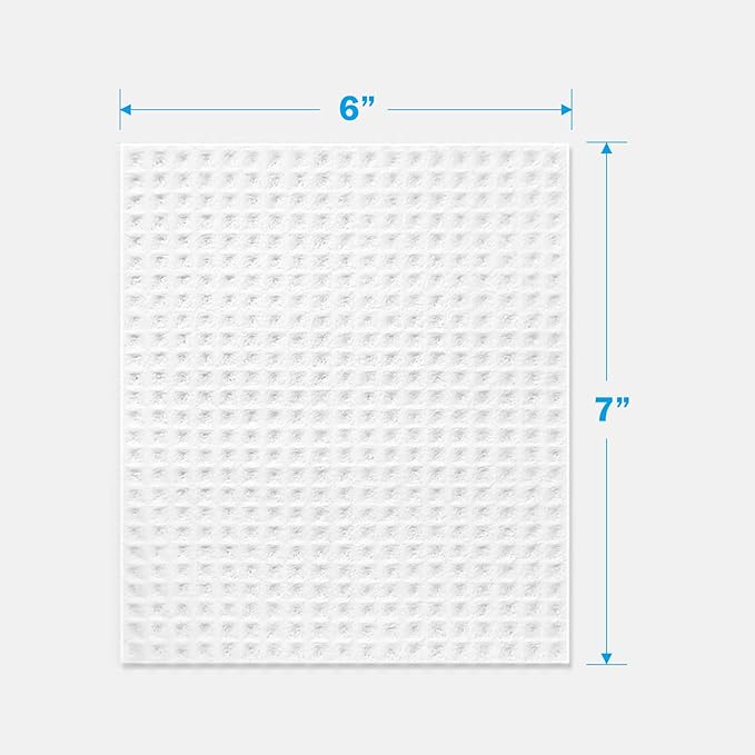 HOMEXCEL Swedish Dishcloths for Kitchen, 50 Pack Reusable Sponge Dish Cloth for Kitchen and Cleaning Counters, Super Absorbent Paper Towels (Blue/White/Grey)