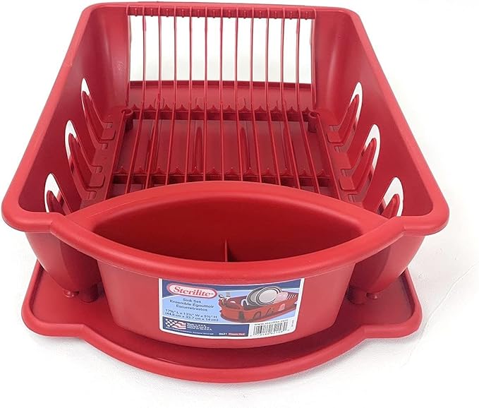 2pc ultra sink set red