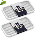 EG-SIPRO Silicone Sink Organizer Tray, WHWH Color, Unisex, 2-Pack