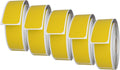 Royal Green Rectangular Color-Coding Labels 3x1-10 Sticker Rolls (75mm x 25mm) - 2500 Pack