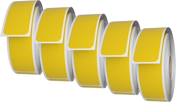 Royal Green Rectangular Color-Coding Labels 3x1-10 Sticker Rolls (75mm x 25mm) - 2500 Pack