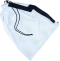 Golberg Mesh Bag - 18 x 24 Inches with Shoulder Strap – Use for Laundry, Beach Days, & Even Camping (White)