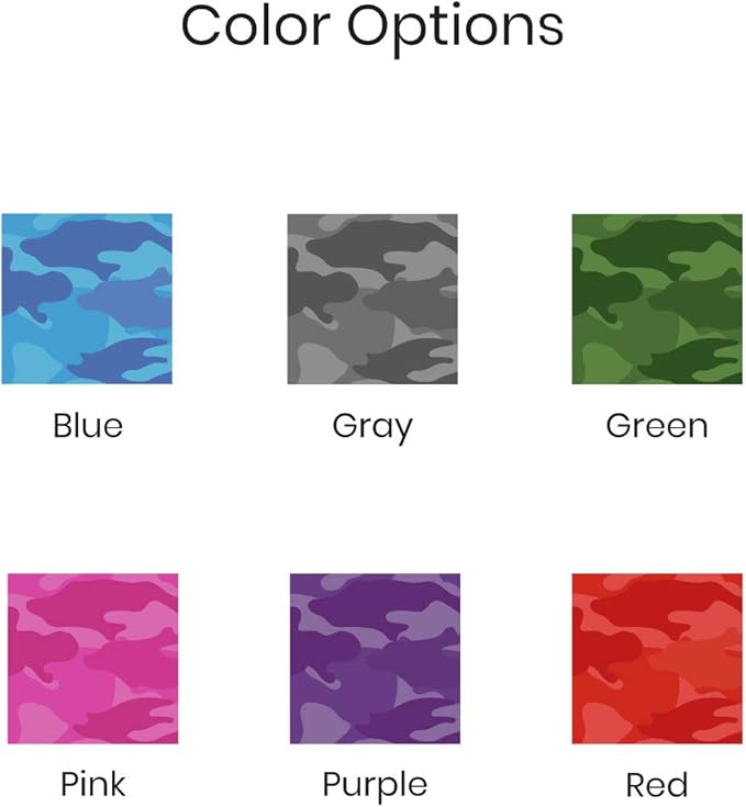 Name Bubbles - Reusable Baby Bottle Labels for Daycare (20 Labels) - Kids Washable Name Tags for Bottles, Sippy Cups, & Snack Containers, Waterproof, Baby Name Stickers, Write-On (Camo)