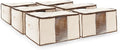 Covermates Keepsakes - Canvas Storage Bag - Premium Canvas - Carrying Handles - Dual Zipper Pulls - Indoor Storage, Natural