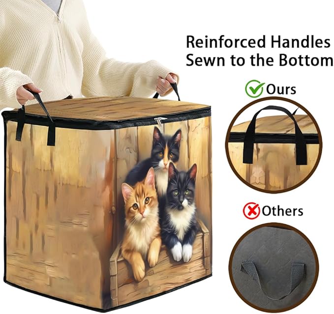2pcs closet organizers and storage under bed,clothing blanket sweater sheet bedding comforter duvet quilt pillow toy storage bags with lids,dorm room essentials for containers 95L
