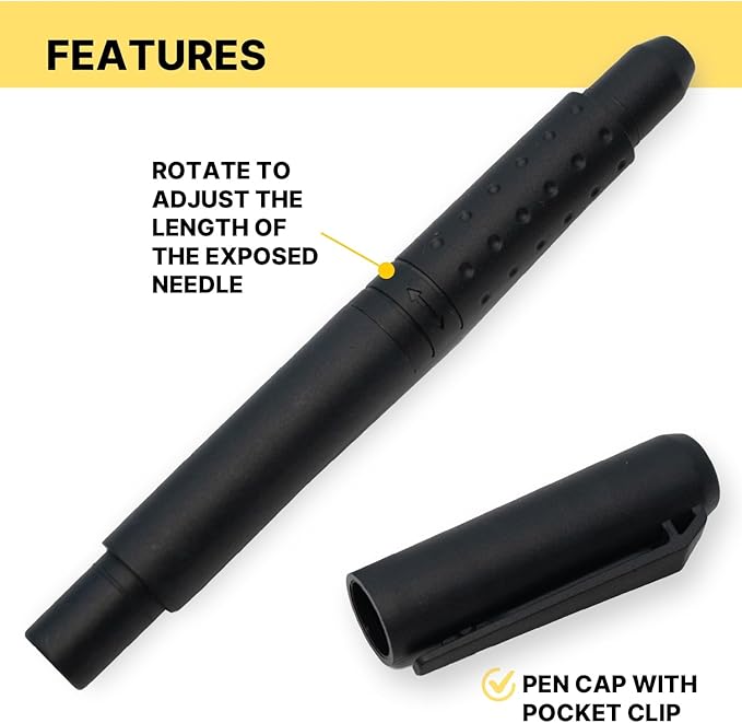 Paint Dirt Removing Tool Needle Set - Easily Remove Dust Particles from Paint, Prevent Paint from Creating Bubbles