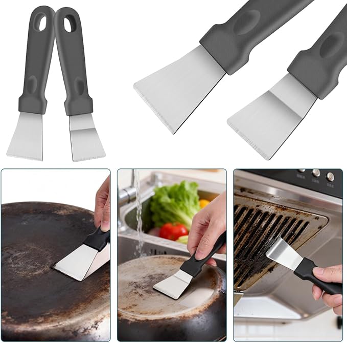 11PCS Crevice Cleaning Brush Set, Groove Gap Cleaning Tool Hard Bristle Recess Cleaning Brush Crevice Gaps Cleaning Tool for Deep Cleaning Kitchen, Bathroom, Grout, Sink, Corners, Tight Spaces & More