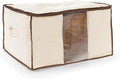 Covermates Keepsakes - Canvas Storage Bag - Premium Canvas - Carrying Handles - Dual Zipper Pulls - Indoor Storage, Natural