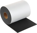 Furnigear Felt Furniture Pads - Heavy Duty Cuttable Strips with Adhesive Backing, Self-Adhesive Felt Strips, Pad, Tape Roll for Chair Legs, Hard Floor and Wall Protection (Black, 80 x 5 x 0.14 Inch)