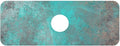 Kitchen Sink Splash Guard 1 PC 14.7 Inch Sink Faucet Mat Splash Guard for Bathroom Countertop Water Absorbent Foldable Cuttable Soft Washable Teal Grey