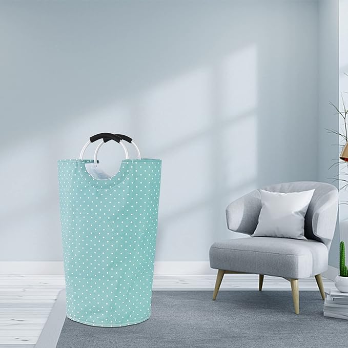 Dalykate Extra Large Laundry Basket 115L Collapsible Oxford Fabric Laundry Hamper Foldable Clothes Laundry Bag with Handles Waterproof Washing Portable Dirty Clothes Basket for College Dorm, Family