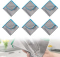6 Pack Glass Cleaning Cloth Microfiber Cleaning Cloth, Streak Free Cleaning Dish Rags for Washing, Lint Free Microfiber Glass Polishing Cloth Towels, for House Glasses Window Stainless Steel (Blue)