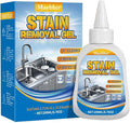 Cleaning Remover Gel,Powerful Home Stain Cleaner Gel, Suitable for Front Loader Washing Machine Seal, Bathroom Grout, Shower, Caulk,Kitchen Tile Gaps (6.76 oz)