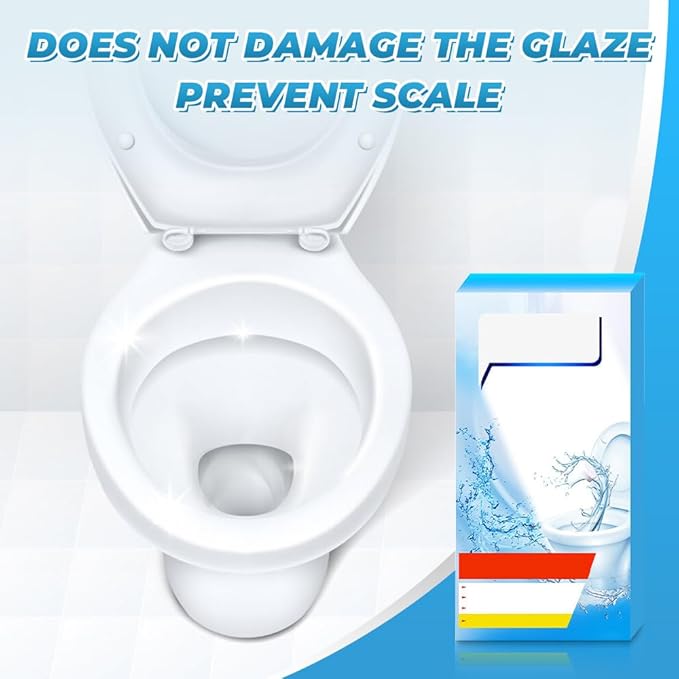 Toilet Bowl Cleaner Tablets, 2026 New Drop-In Cleaner for Freshness, Deodorizing & Stain Removal (48 Pack)