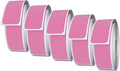Royal Green Rectangular Color-Coding Labels 3x1-10 Sticker Rolls (75mm x 25mm) - 2500 Pack