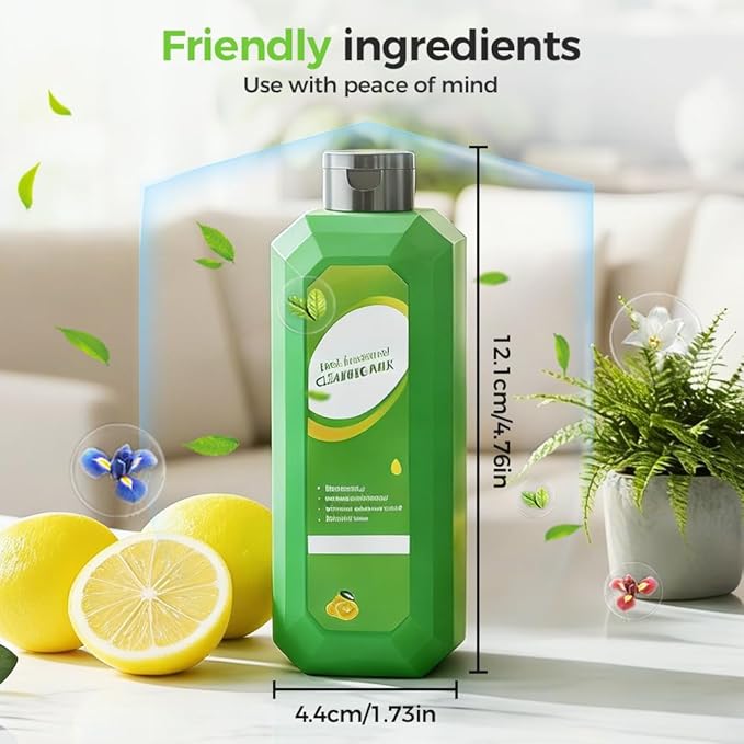Kafia Powerful Multifunctional Cleaner,Multifunctional cleansing milk,Cleaning Milk House Cleaner,Multi-Scene Household Strong Decontamination Cleaning Milk (2 PCS)