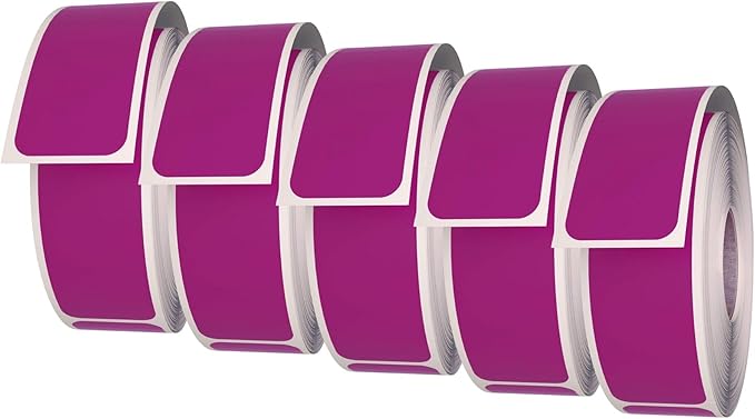 Royal Green Rectangular Color-Coding Labels 3x1-10 Sticker Rolls (75mm x 25mm) - 2500 Pack