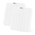 Makartt Nail Dust Collector Filter - Replacement Filter Reusable Dust Filter For Larina Nail Dust Collector Vacuum Fan Dust Nail Tool Attach 99% of Nail Dust Easy to Clean 2 Pack White