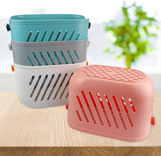 Plastic Hanging Shower Caddy with Hook Portable Kitchen Organizer Storage Basket Hanging Shower Caddy Basket for Bathroom Kitchen Pantry Bathroom Dorm Room（White）