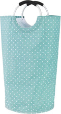 Dalykate Large Laundry Basket 82L Collapsible Oxford Fabric Laundry Hamper Foldable Clothes Laundry Bag with Handles Waterproof Washing Bin Portable Dirty Clothes Basket for College Dorm, Family