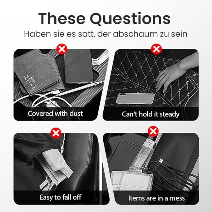 Back Seat Car Organizer with Cup Holder, 2026 New Backseat Car Organizer Back Seat, Multifunctional Car Seat Back Organizer Storage Box with Hooks & Tissue Box, for Drinks, Phone & Handbags (Orange)