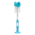 Dr. Brown's Reusable Sponge Baby Bottle Cleaning Brush with Suction Cup Stand,Scrubber and Nipple Cleaner,BPA-Free,Blue,(Pack of 12)