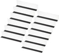PATIKIL 6 Pack Shelf Dividers for Closet Organization, 9.8x1.18x2.4 Acrylic Magnetic Closets Separator Kitchen Cabinet Shelves Under Bed Blocker for Bedroom Kitchen Office, Clear