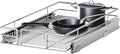 MODCART Pull Out Cabinet Organizer 13½" W x 18" D, Heavy Duty Cabinet Pull Out Shelves, Slide Out Drawers Organization for Kitchen Cabinets Bathroom