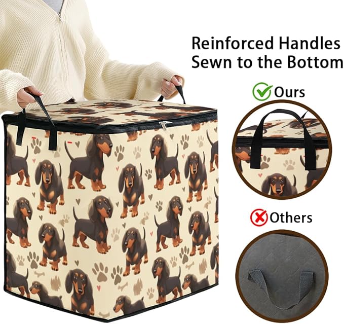 2pcs closet organizers and storage under bed,clothing blanket sweater sheet bedding comforter duvet quilt pillow toy storage bags with lids,dorm room essentials for containers 95L