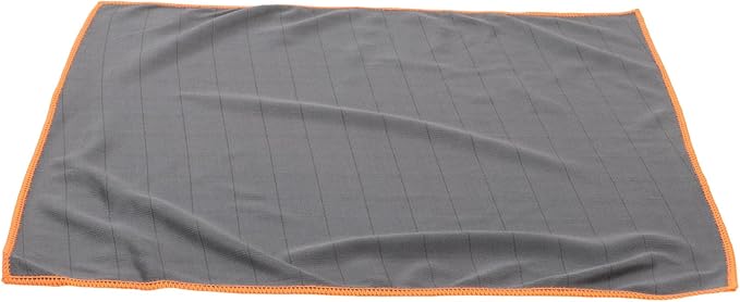 Cabilock Microfiber Cleaning Cloth Car Wipe Absorbent Window Glass Cleaning Rag Washable Orange Car Care Cloth for Interior and Exterior Detailing