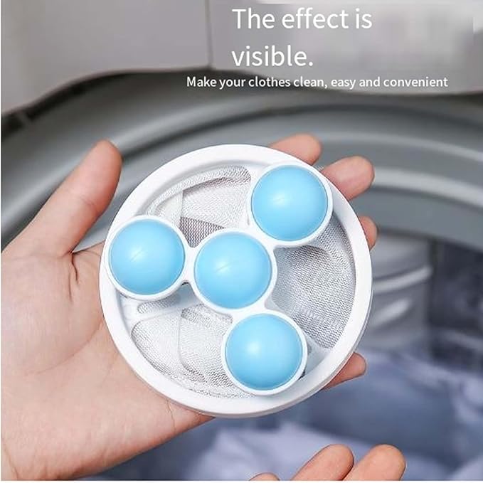 Vortexes Float Hair and Lint Catcher, Floating Hair Filtering Mesh Removal, Laundry Lint Fur Catcher for Washing Machine Pet Hair Remover, Reusable Laundry Lint Trap Mesh for Washer (Pink)