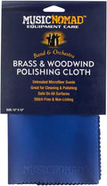 MusicNomad Brass & Woodwind Premium Microfiber Polishing Cloth (MN730)