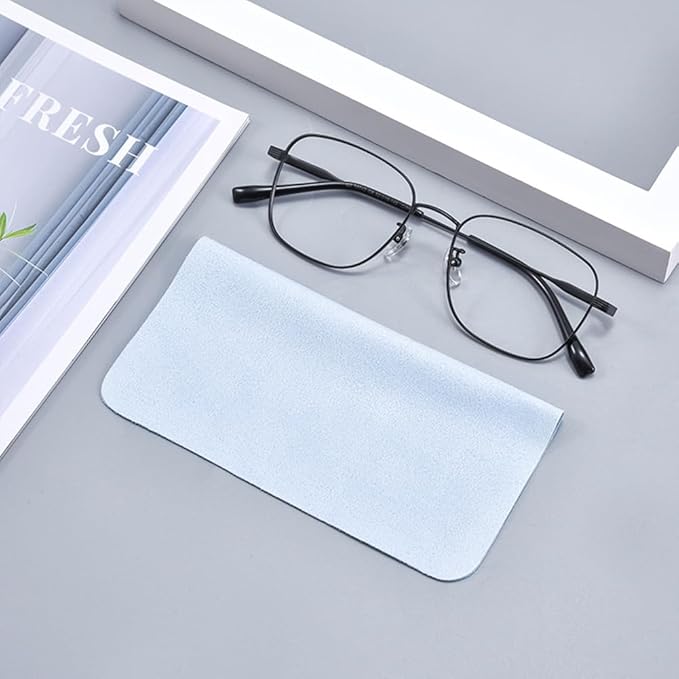 Shammy, Eye Glass Clean Cloths,Very Absorbent and Very Soft, Thickened 230GSM,10 Pack,Glasses Cleaner Cloth.