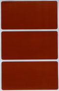 Royal Green Rectangular Stickers Color-Coding Labels for Organizing, Moving, and Storage Boxes 4" x 2" Stickers to Write On Name Tags, 150-Pack (Brown)