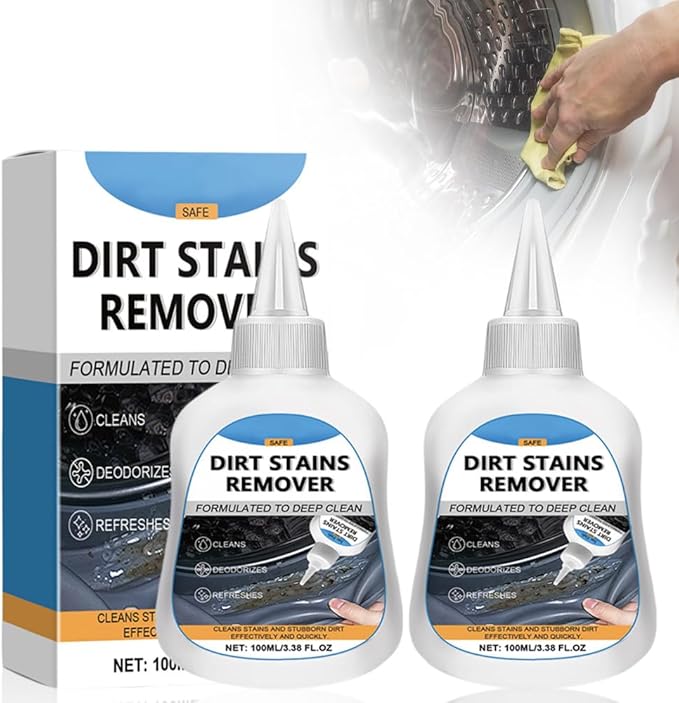 HOME STAIN CLEANER GEL, 2025 New Cleaning Gel, Multi-Surface Deep Cleaning Household Cleaner for Kitchen and Bathroom, Stubborn Stain Remover for Home Use (2)
