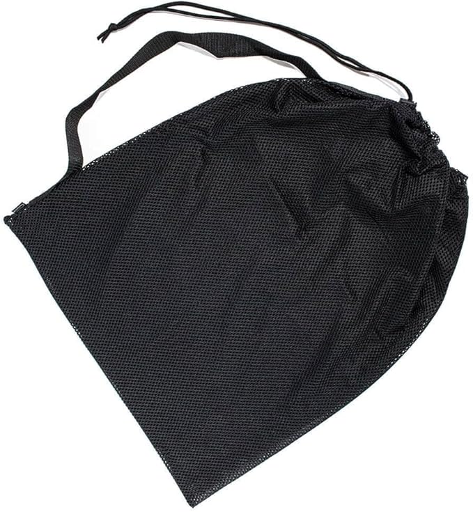 Golberg Mesh Bag - 18 x 24 Inches with Shoulder Strap – Use for Laundry, Beach Days, & Even Camping (Black)