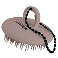 Jupiter Scalp Exfoliator - Scalp Massager Tool for Wet & Dry Hair - Ergonomic Detangler Brush - Dandruff Comb & Scrub to Remove Dandruff & Buildup and Support Circulation - Purple