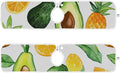 Sink Faucet Absorbing Mat Kitchen Sink Splash Guard Splash Faucet Drip Catcher for Bar RV Bathroom 2PCS 23.6x5.5in Cartoon Green Avocados Pineapples