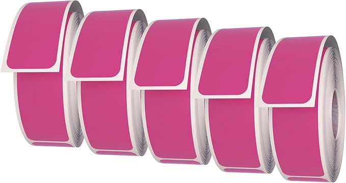 Royal Green Rectangular Color-Coding Labels 3x1-10 Sticker Rolls (75mm x 25mm) - 2500 Pack