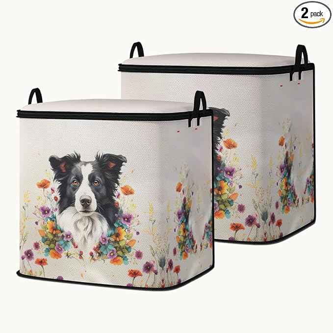 2pcs closet organizers and storage under bed,clothing blanket sweater sheet bedding comforter duvet quilt pillow toy storage bags with lids,dorm room essentials for containers 95L