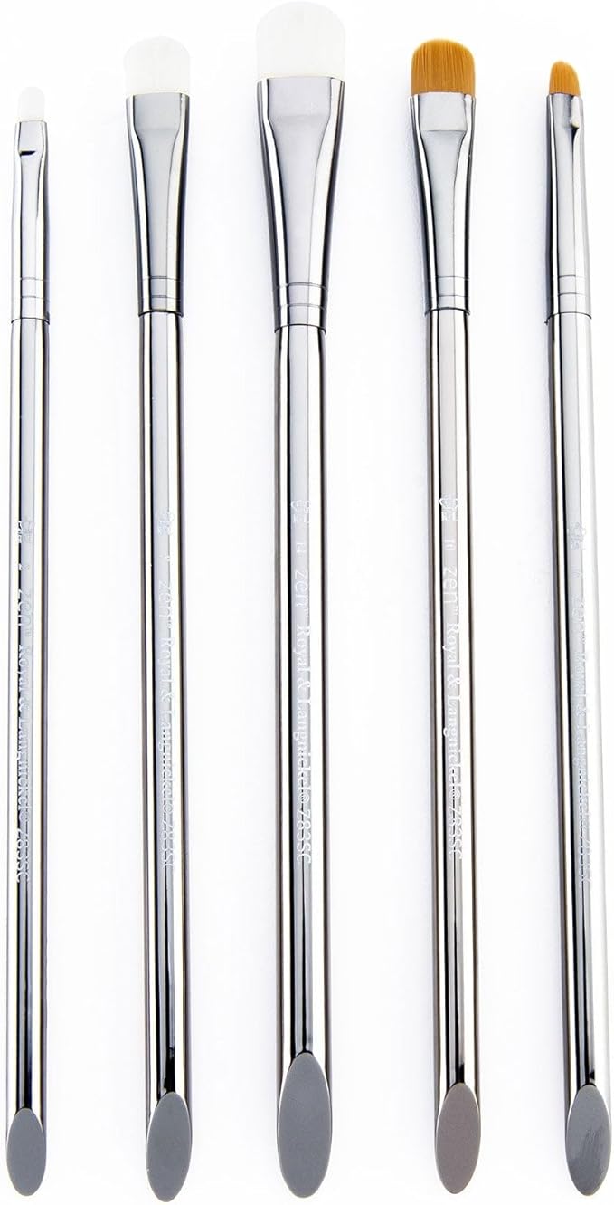 Royal & Langnickel Zen 5 Piece Watercolour Scrubber Paint Brush Set